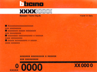 Nhãn hiệu bticino bticino của BTICINO S.p.A., số đơn 513803