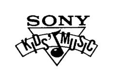 Nhãn hiệu SONY KIDS'MUSIC SONY KIDS'MUSIC của Sony Corporation, số đơn 596248