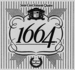 Nhãn hiệu 1664 1664 của BRASSERIES KRONENBOURG, số đơn 613674