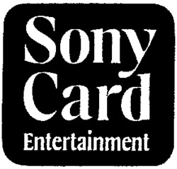 Sony Corporation的Sony Card Entertainment Sony Card Entertainment品牌, 申请号 731253