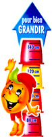 Nhãn hiệu pour bien GRANDIR pour bien GRANDIR của COMPAGNIE GERVAIS DANONE, số đơn 740509