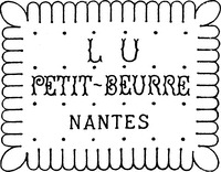 Trademark LU PETIT-BEURRE NANTES LU PETIT-BEURRE NANTES of GENERALE BISCUIT, application No 741812