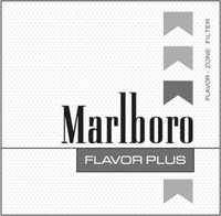 Philip Morris Brands Sàrl的Marlboro FLAVOR PLUS FLAVOR - ZONE FILTER Marlboro FLAVOR PLUS FLAVOR - ZONE FILTER品牌, 申请号 958601